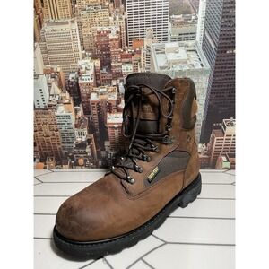 ROCKY GORE-TEX Brown Leather Outdoor Boots 8210 Mens Size 11 M